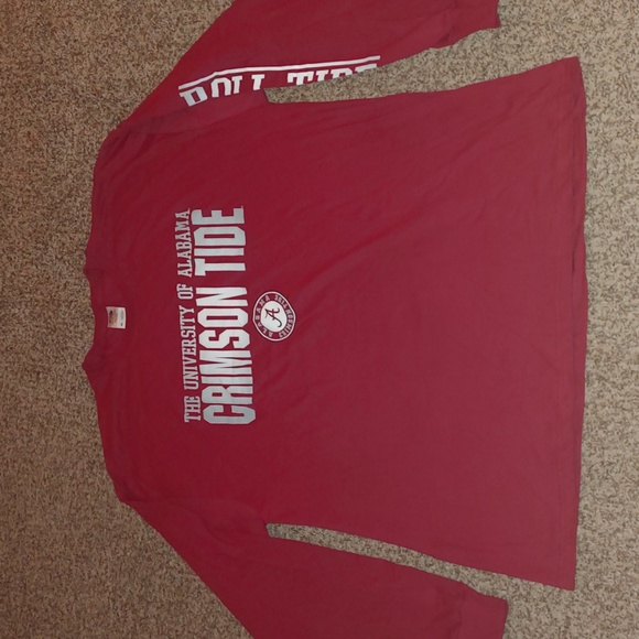 University of Alabama Crimson Tide Long Sleeve T-shirt Men's 2XL - Picture 1 of 14